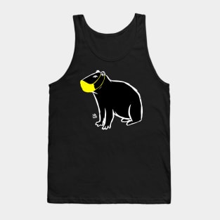 Masked Capybara Tank Top